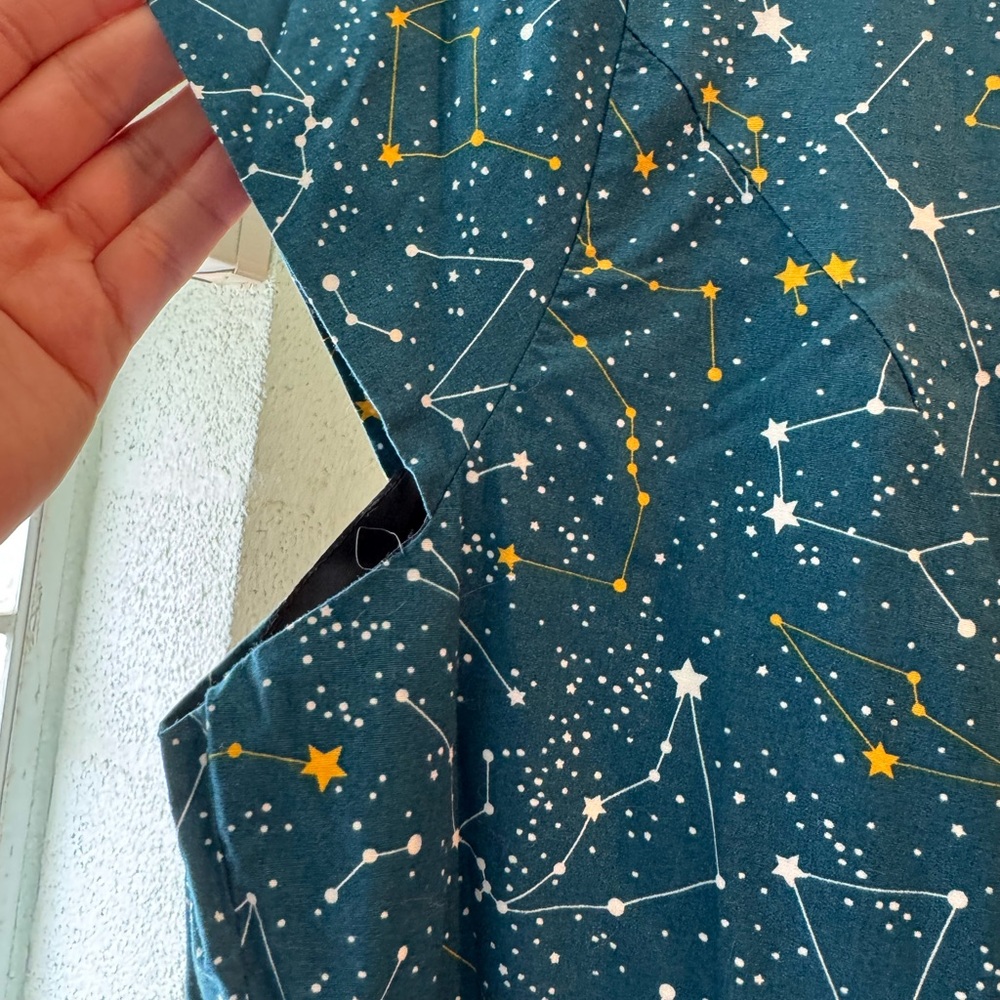 Starry Sky Women’s Dress - Picture 3 of 7